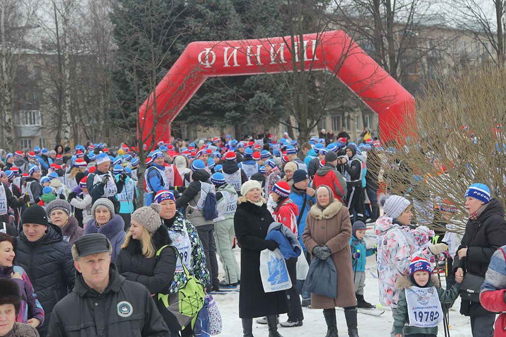 Колпинский этап «Лыжни России-2014»