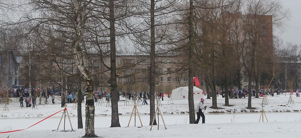 Колпинский этап «Лыжни России-2014»