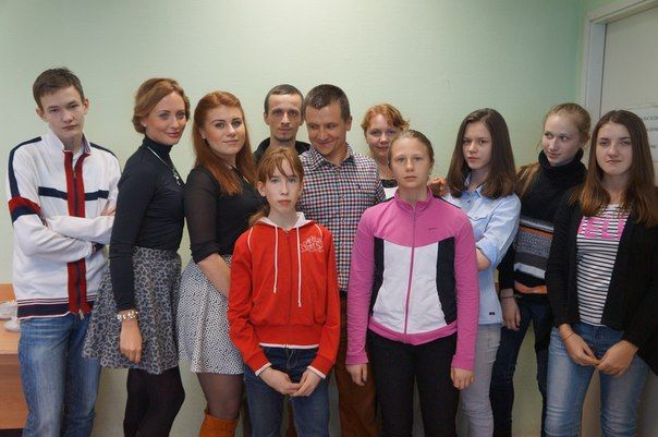 Встреча молодежи с конькобежцем, мастером спорта России