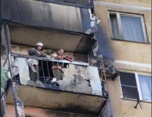 Пожар в Колпинском районе