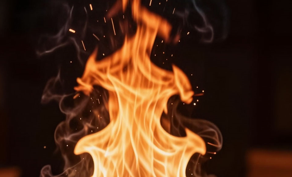 На Московском шоссе в Петербурге выгорел прицеп тягача