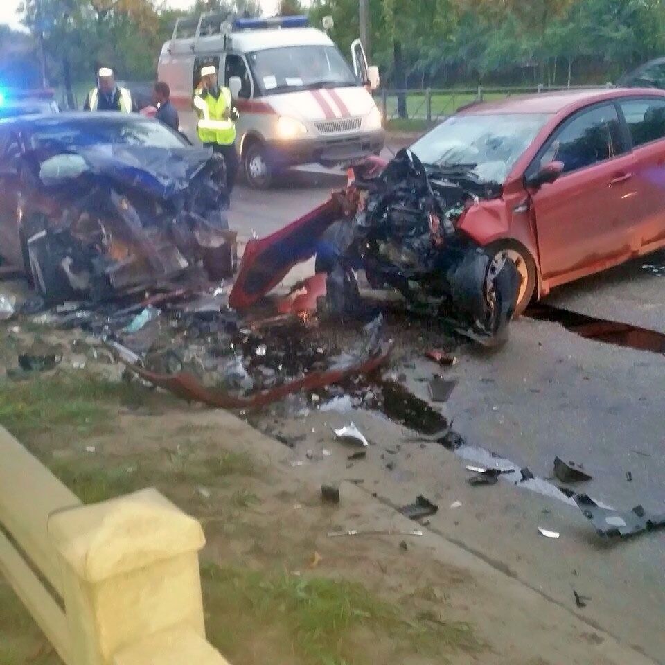 В утреннем ДТП в Колпино серьёзно пострадали трое
