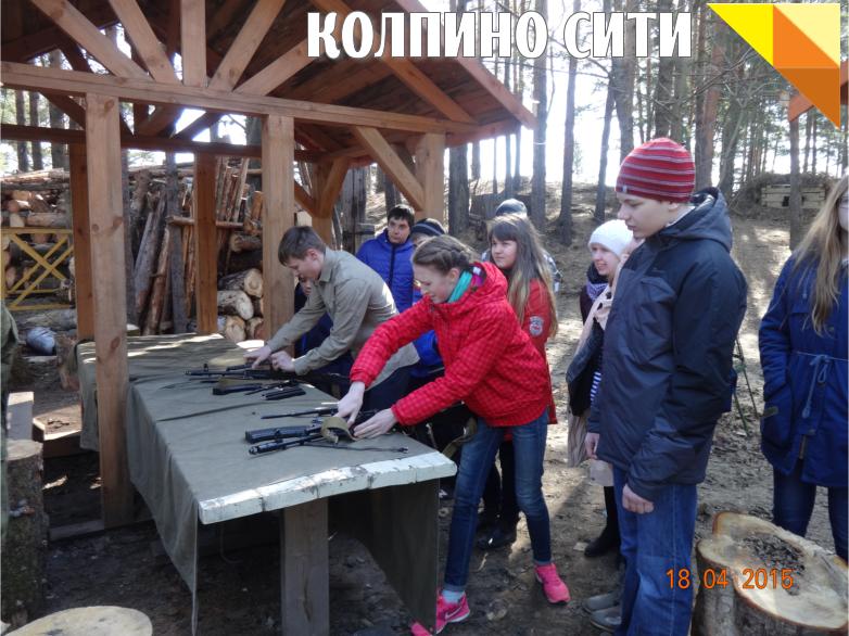 Экскурсия колпинских школьников на Сестрорецкий рубеж