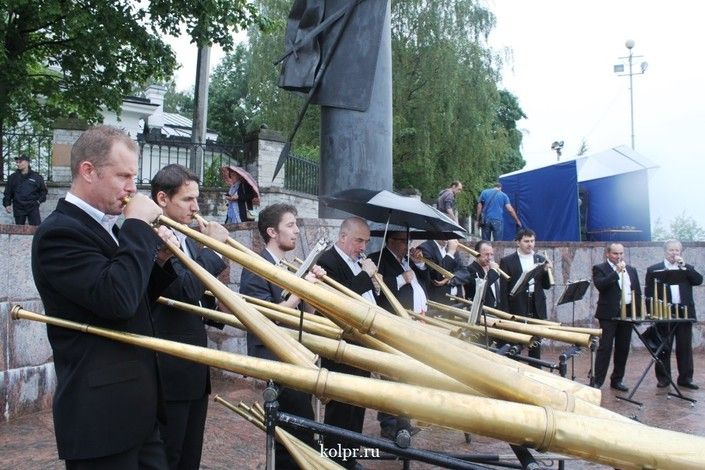 В поселке Усть-Ижора отметили 776-ю годовщину Невской битвы (фото)