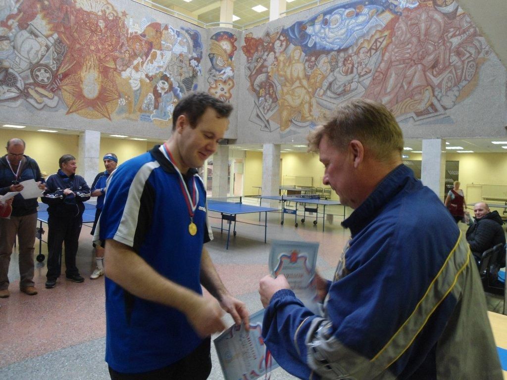 В эти выходные прошло первенство Колпинского района по настольному теннису
