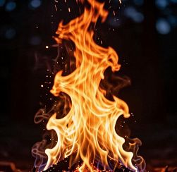 При пожаре в Колпино погибла женщина