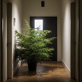 За елку, оставленную в подъезде оштрафуют на 15 тысяч рублей