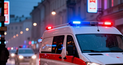 Двух девочек сбил каршеринг на пешеходном переходе