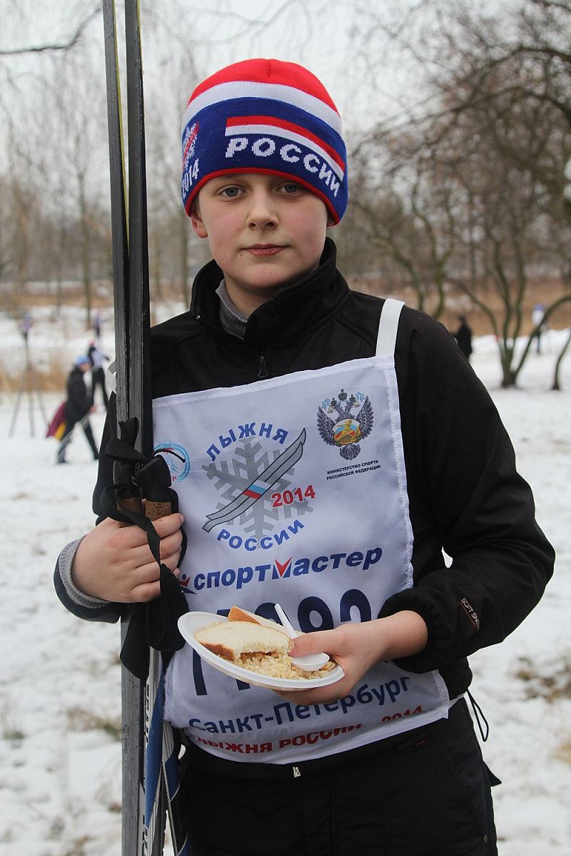 Колпинский этап «Лыжни России-2014»