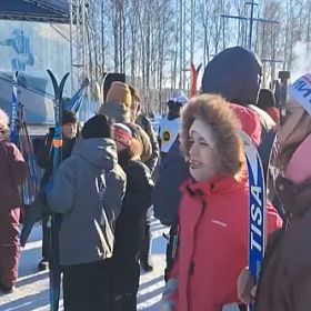 Рекордное число участников вышло на старт «Лыжни России – 2026» в Колпино