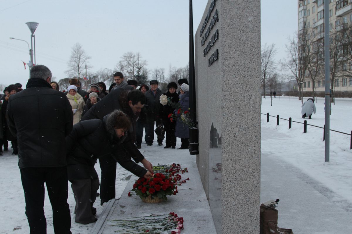 Празднование 70-летия снятия фашисткой блокады в Колпине