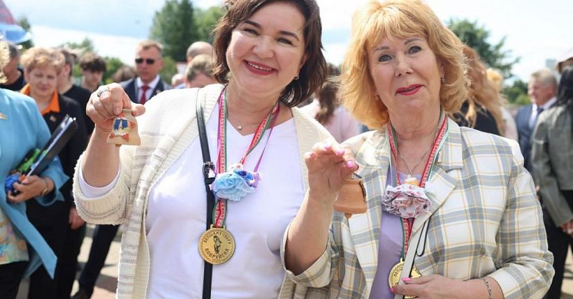 Колпино в гостях у Бобруйска