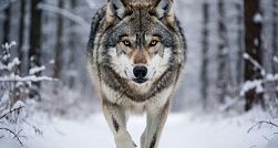 Ребёнку в Карелии разрешили опаздывать на уроки из-за облюбованной волками дороги до школы