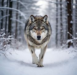 Ребёнку в Карелии разрешили опаздывать на уроки из-за облюбованной волками дороги до школы