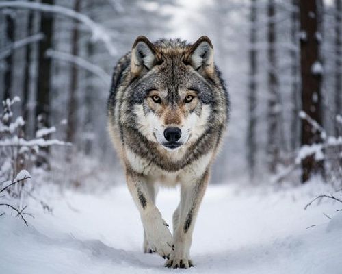 Ребёнку в Карелии разрешили опаздывать на уроки из-за облюбованной волками дороги до школы