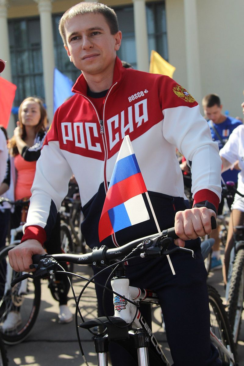 4-й велопробег в честь российского флага