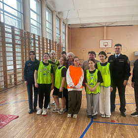 В образовательных учреждениях Колпинского района создано 14 дружин юных пожарных