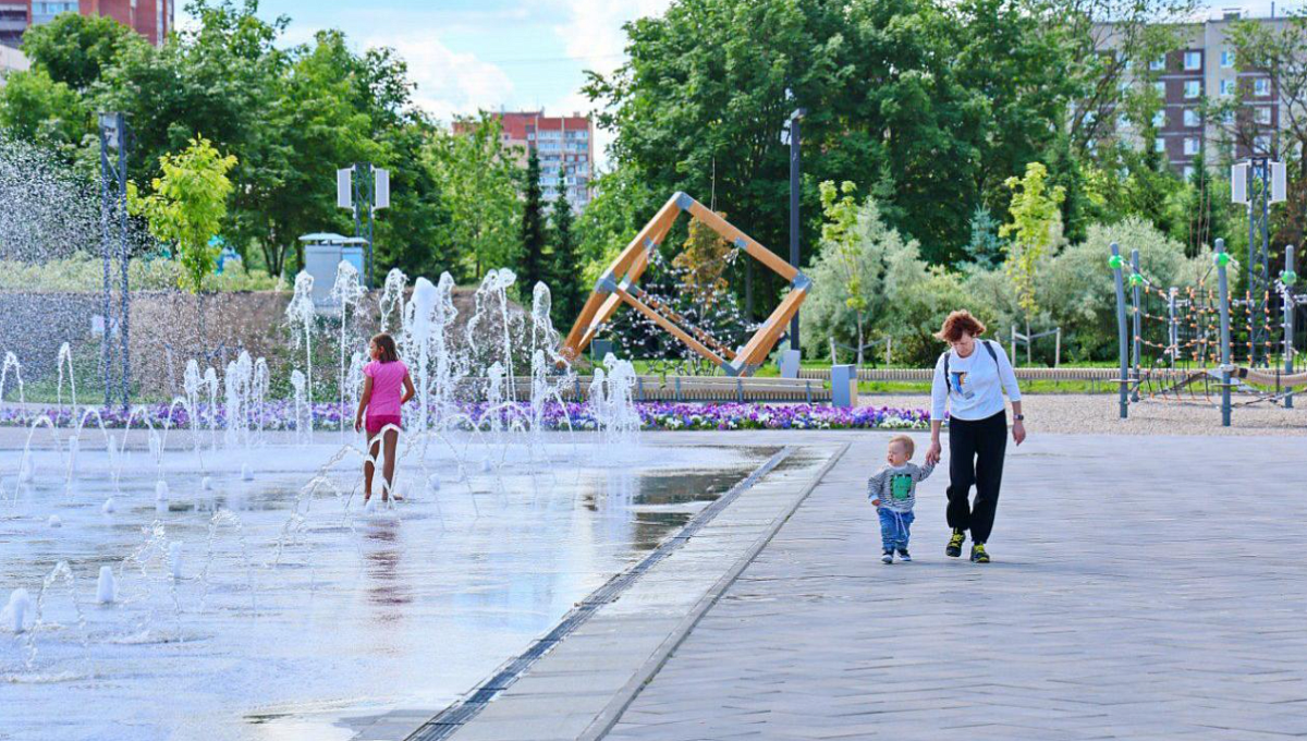 Парк Поколений появился в Колпинском районе Петербурга