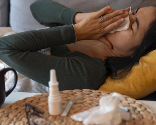 Заболеваемость ОРВИ и гриппом выросла в Петербурге на 30,4 % за неделю