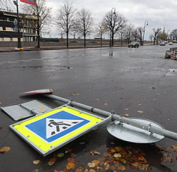 Усиление ветра ожидается в Петербурге