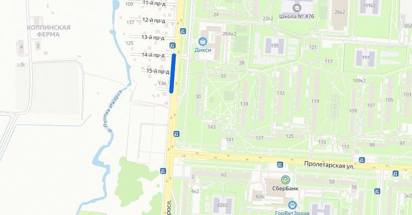 В Колпино ограничат движение транспорта С 4 по 27 августа
