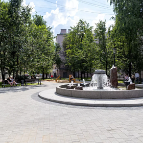 В последние дни сентября в Колпино и Пушкине помоют фонтаны