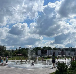 Фонтан в парке Поколений закрыт до 18 августа