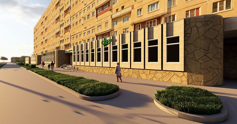 Зеленые островки безопасности на улице Ижорского батальона