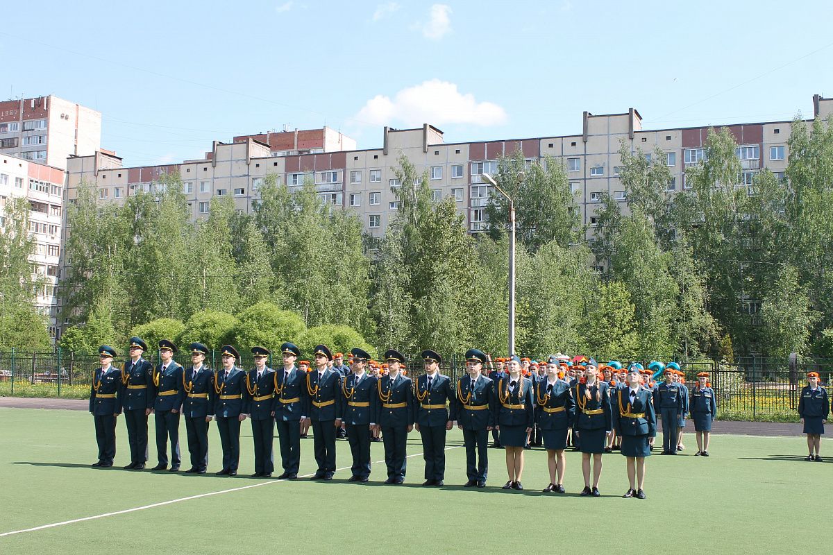 Последний звонок для кадетских классов 