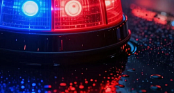 На Вознесенском шоссе автобус съехал в кювет и опрокинулся на бок