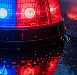 На Вознесенском шоссе автобус съехал в кювет и опрокинулся на бок