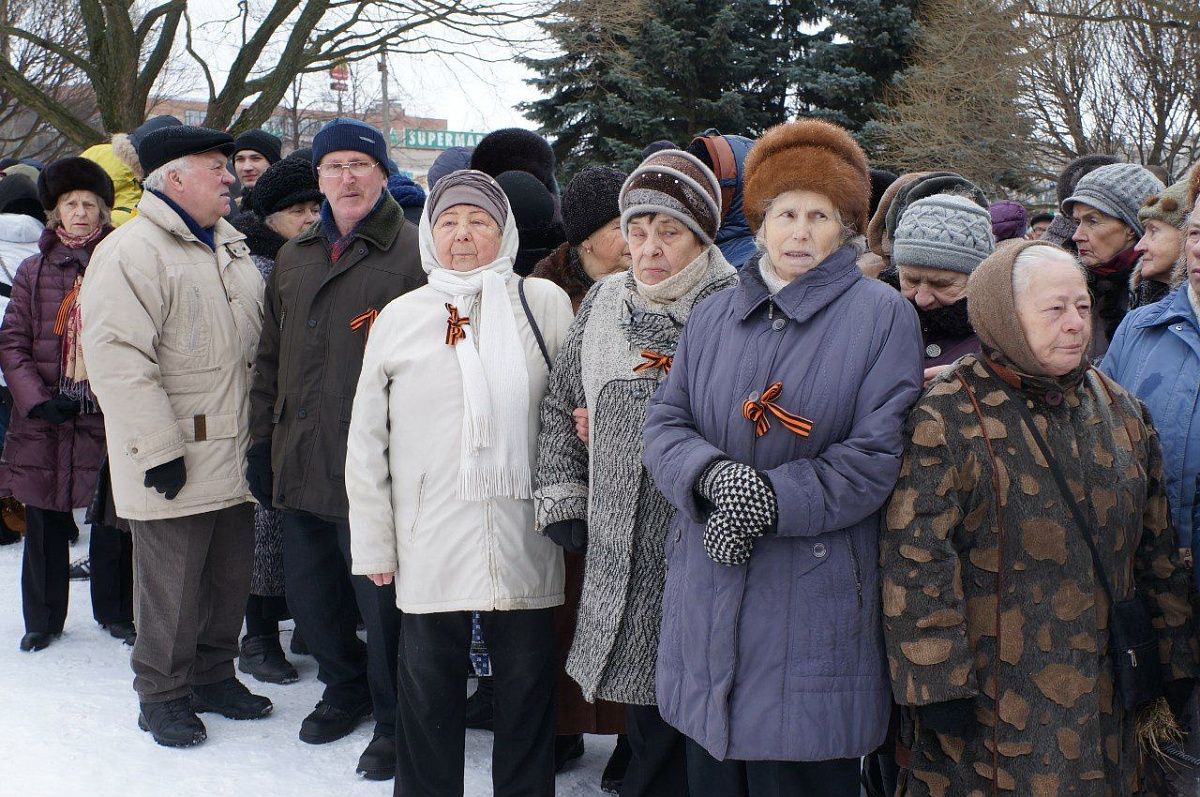 19 февраля в Колпинском районе прошла акция «Маршрут славы».