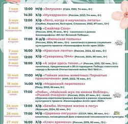 Художественные и мультипликационные фильмы на большом экране КДЦ «Подвиг».
