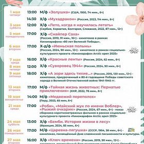 Художественные и мультипликационные фильмы на большом экране КДЦ «Подвиг».