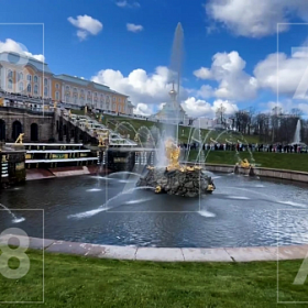 В «Петергофе» состоялся торжественный пуск фонтанов