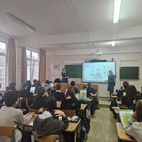 В школе №467 прошла встреча с представителями Межрайонной инспекции ФНС России №20 по г. СПб В школе №467 прошла встреча с представителями Межрайонной инспекции ФНС России №20 по г. СПб