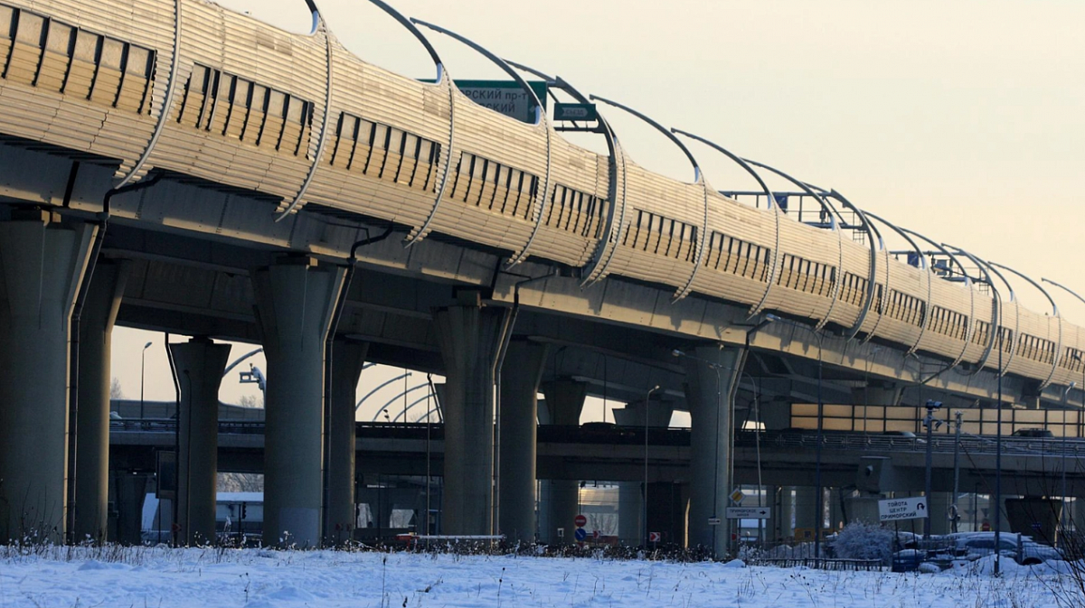 На ЗСД и КАД ограничат движение с 23 по 26 декабря