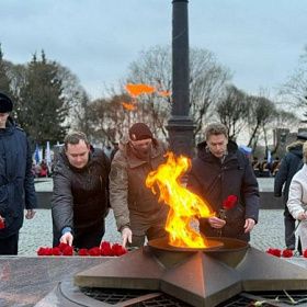 Митинг и старт слёта детских движений в Колпинском районе