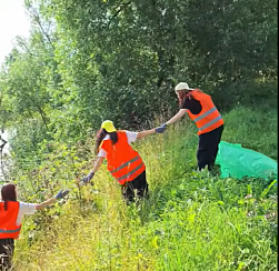 Экологическая акция в рамках всероссийского проекта «Вода России»