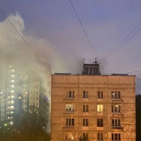 Пожар вспыхнул в квартире на Центральной улице в Металлострое