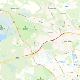 КАД сузили и замедлили между ЗСД и Выборгским шоссе