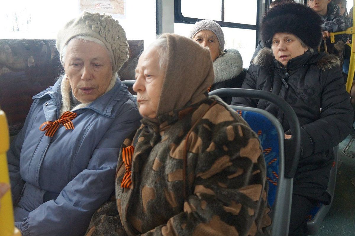 19 февраля в Колпинском районе прошла акция «Маршрут славы».