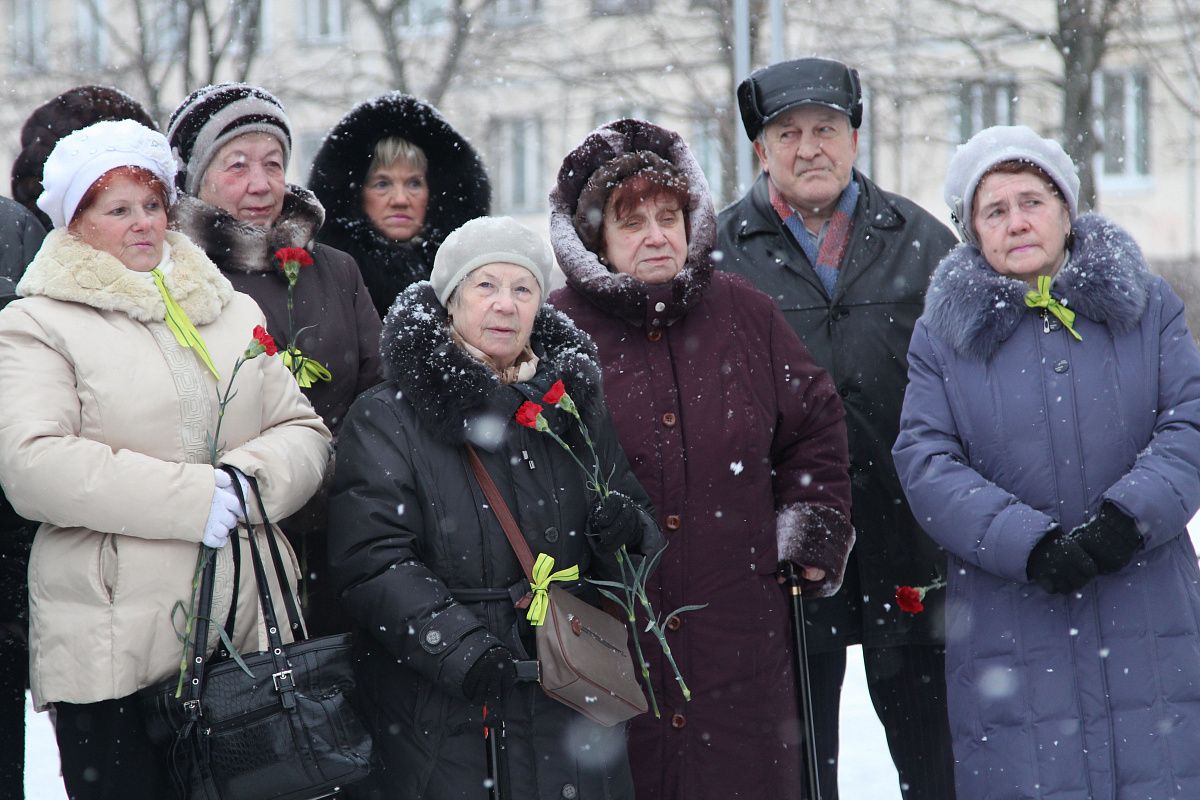 Празднование 70-летия снятия фашисткой блокады в Колпине