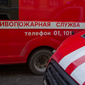 В Колпинском районе из-за пожара эвакуировали восемь человек