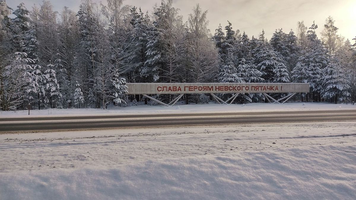 Авиабомбу времён войны нашли на территории Невского пятачка