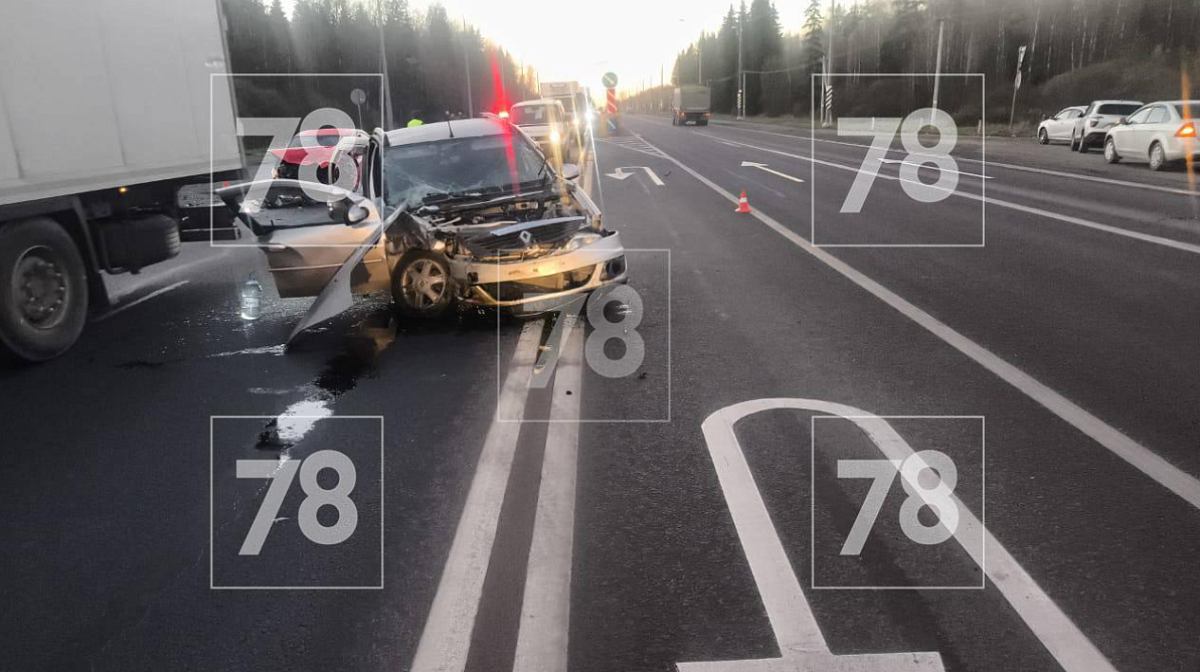 Два человека пострадали в ДТП на трассе М-10 «Россия» в Ленобласти