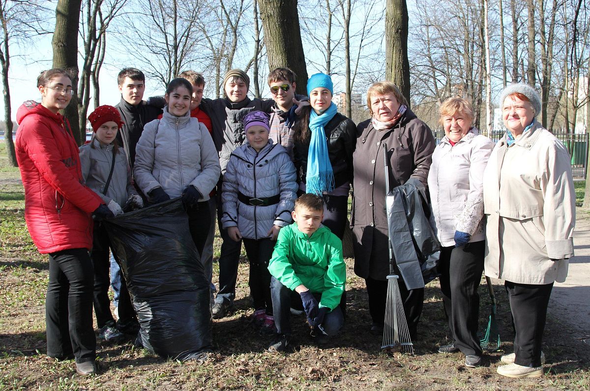 Муниципалы на субботнике