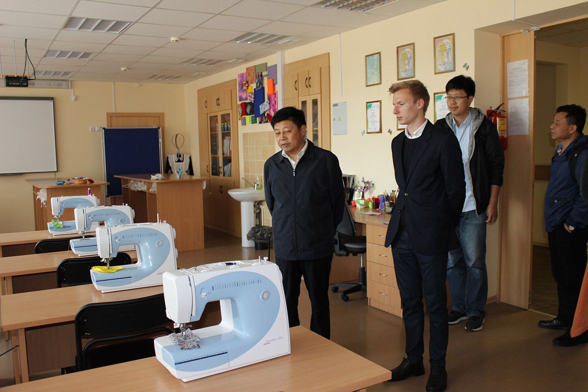 ЦДЮТТ встретил гостей из Китая