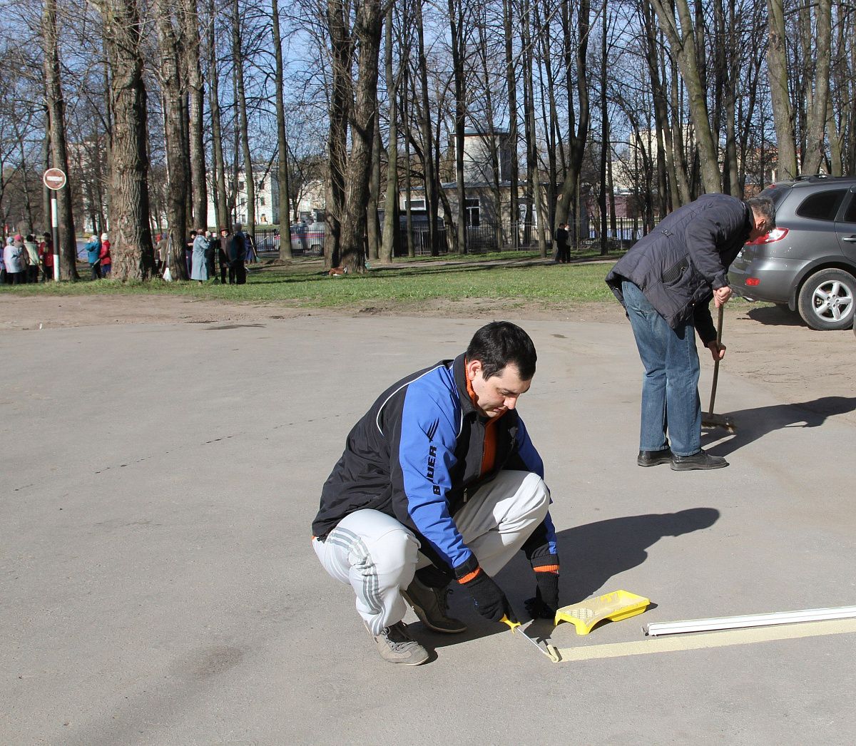 Муниципалы на субботнике