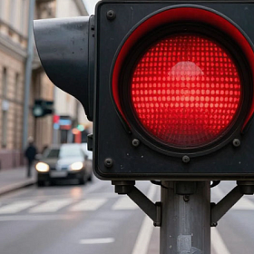 Петербургские светофоры теперь меняют цвет в навигаторе автомобилистов